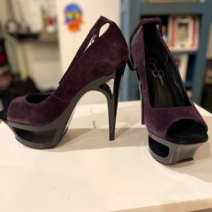 Jessica Simpson platform heels